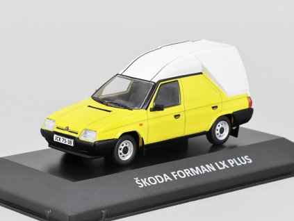 Škoda Forman LX Plus 1993 143 Kaleidoskop slavných vozů časopis s modelem #89 (3)