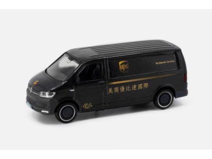 Volkswagen T6 Transporter UPS Taiwan 1:64 - Tiny Toys  VW T6 Transporter - sběratelský model