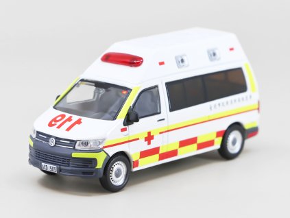 Volkswagen T6 Transporter Ambulance Fire Department 164 Tiny Toys (2)