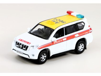 Toyota Prado Hong Kong Aiport Police 2013 1:64 - Tiny Toys  Toyota PradoHongkongská Letištní Policie - sběratelský model 1/64