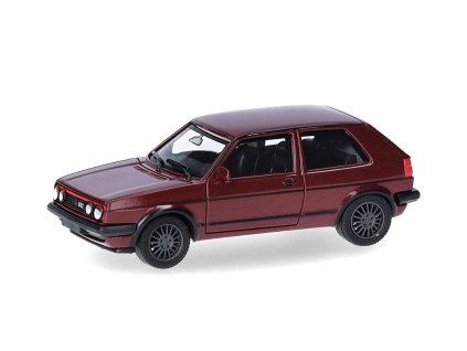 Volkswagen Golf II GTi červená 187 Herpa (1)