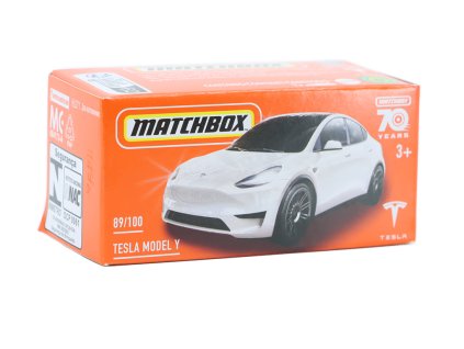 Tesla Model Y bílá 164 MATCHBOX