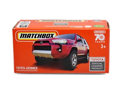 Toyota 4Runner 2018 červená 164 MATCHBOX