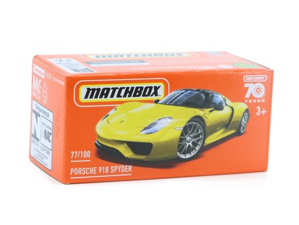 Porsche 918 Spyder 164 MATCHBOX