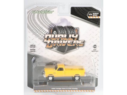 Dodge Ram D-350 Duaiiy 1982 1:64 - GreenLight  Dodge Ram - kovový model