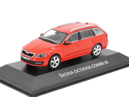 Škoda Octavia Combi III 143 Kaleidoskop slavných vozů časopis s modelem #92 (2)