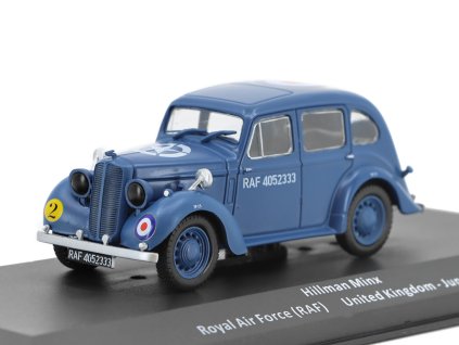 Hillman Minx Royal Air Force United Kingdom 1944 143 časopis Samochody Wojskowe s modelem #76 (1)