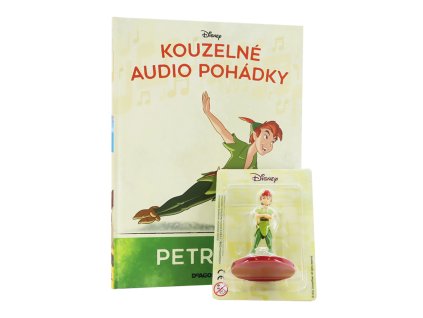 Petr Pan kniha s figurkou Kouzelné Audio Pohádky Disney DeAgostini (1)