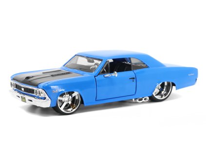 Chevrolet Chevelle SS 396 1966 modrý 124   Maisto (3)