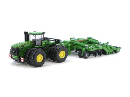 John Deere 9630 Traktor s bránami Amazone Centaur 187 SIKU (2)