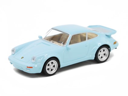 Porsche 911 930 3.0 Turbo Coupe modrá 143 Norev (3)