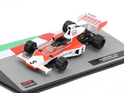McLaren M23 1974 Emerson Fittipaldi 143 Formula 1 Cars časopis s modelem (2)