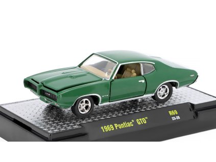 Pontiac GTO 1969 1:64 - M2 Machines BAZAROVÉ ZBOŽÍ  Pontiac GTO - kovový model auta