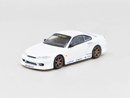 Nissan Silvia S15 V 1:64 - TARMAC Models  Nissan Silvia S15 - kovový model