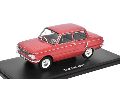 ZAZ 966 1967 1:24 - časopis Nezapomenutelné auta #43 s modelem BAZAROVÉ ZBOŽÍ  ZAZ 966 1967 - kovový model auta