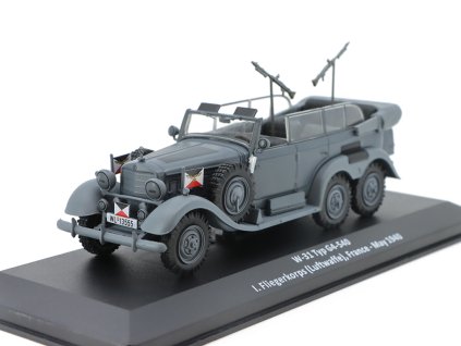 W 31 Typ G4 540 Luftwaffe France 1940 143 časopis Vojenské automobily s modelem #5 (1)