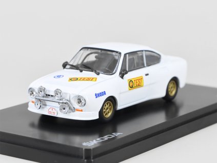 Škoda 130RS 1977 SM Test Limited Edition 1:43 - Abrex  Škoda 130 RS SM-Test - kovový model auta 1/43