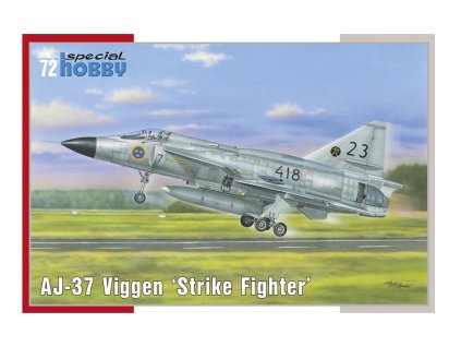 AJ 37 Viggen Strike Fighter 172 Special Hobby