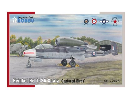 Heinkel He 162A Spatz Captured Birds 172 Special Hobby