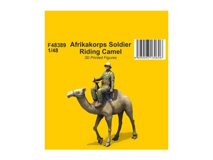 Figurka Afrikakorps Soldier Riding Camel 148 Special Hobby