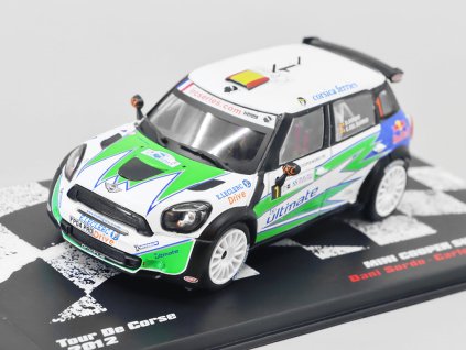 Mini Cooper Super 2000 #1 Tour De Corse 2012 D. Sordo C. Barrio 143 Rallye automobily polský časopis s modelem #42 (1)
