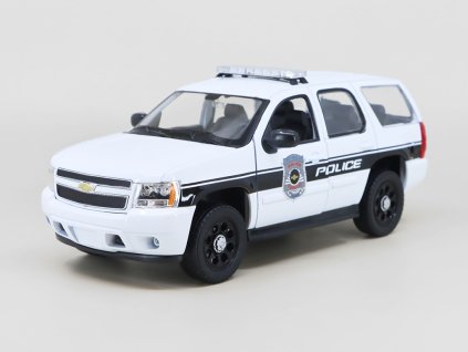 Chevrolet Tahoe 2008 Policie 124 Welly (2)
