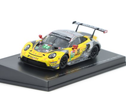Porsche 911 RSR 19 #72 Hub Auto Racing 1st Hyperpole LMGTE 24H Le Mans 2021 164 Spark Model (2)