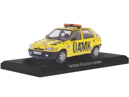 Škoda Felicia ÚAMK 143 Kaleidoskop slavných vozů časopis s modelem #97 (2)