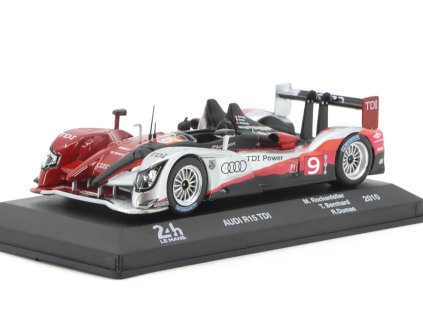 Audi R15 TDI #9 24h Le Mans 2010 143 Edicola časopis s modelem (2)
