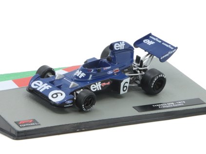 Tyrrell 006 #6 F. Cevert 1973 143 Edicola časopis s modelem (1)