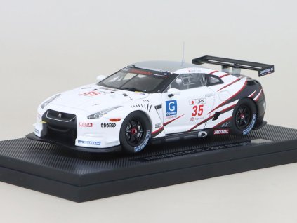 Nissan GT-R Silverstone #35 1:43 - Ebbro  Nissan GT-R Silverstone No.35 - kovový model auta