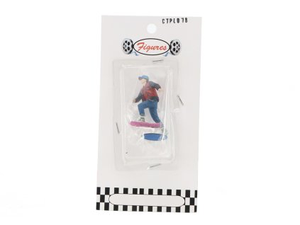Figurka Marty s Hover Board z filmu Návrat do budoucnosti 143 Minichamps