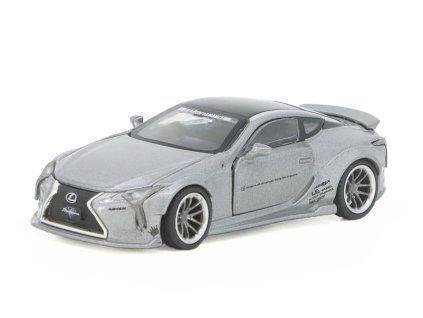Lexus LB Works LC500 šedá 1:64 - Era Car  LB Works LC500 - kovový model auta 1/64