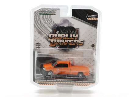 Ram 3500 Dually Flatbed Street and Bridge Operations 2023 164 GreenLight