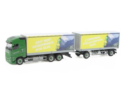 Volvo FH GL Traveco s přívěsem Elmer Citro 1:87 - Herpa  Volvo FH GL with trailer - model auta 1/87