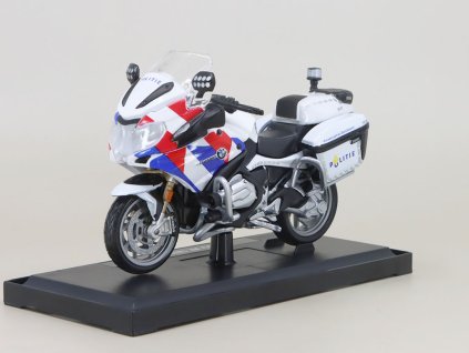 BMW R1200RT Nizozemská Policie 1:18 - Maisto  BMW R1200RT Netherlands Police - kovový model motorky 1/18