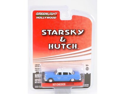 Checker Taxi Cab Beverly Hills 1971 1:64 - GreenLight  Checker Taxi - kovový model