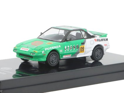 Toyota MR2 MK1 AW11 #09 1985 1:64 - PARAGON Models  Toyota MR2 MK1 AW11 No.09 - kovový model auta 1/64