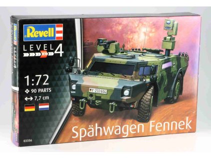 Spahwagen Fennek 1:72 - Revell stavebnice  Spahwagen Fennek - stavebnice KIT
