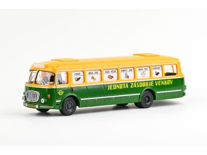 Autobus 706 RTO - Pojízdná Prodejna 1:43 - Abrex  Autobus 706 RTO - Pojízdná Prodejna - plastový model auta