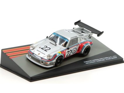 Porsche 911 Carrera RSR TURBO GR. 5 1974 H. Muller/ G. Van Lenner - 1:43 Centauria časopis s modelem #25  Porsche 911 Carrera TURBO - 1:43 kovový model