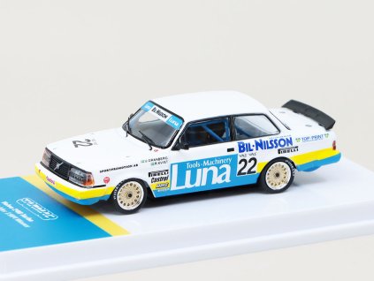Volvo 240 Turbo #22 ETCC Zolder 1984 Winner 1:64 - TARMAC Models  Volvo 240 Turbo N22 ETCC Zolder 1984 - kovový model auta 1/64