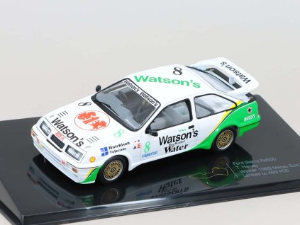 Ford Sierra RS500 #8 T. Harvey Winner 1989 Macau Guia Race 1:43 - IXO LIMITED EDITION  Ford Sierra RS500 No.8 Winner 1989 Macau Guia Race - kovový model auta