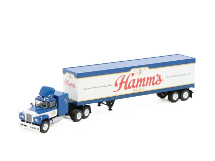 Mack RS 700 Hamm's 1:87 - Brekina  Mack RS700 - sběratelský model 1/87