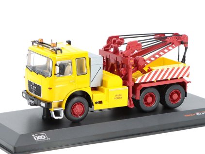 MAN F8 26.281 žlutá 1:43 - IXO Models  MAN F8 26.281 - kovový model auta
