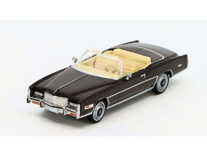 Cadillac Eldorado Convertible 1976 1:87 hnědá - Brekina  Cadillac Eldorado Conv. 1976 - model auta