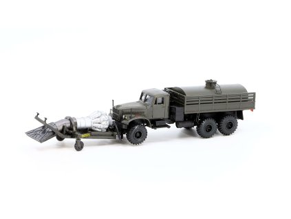 KrAZ-255 1:87 - Ručně vyrobený model  KrAZ 255B 1:87 - sběratelský model auta