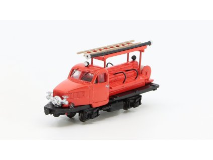 Požární autodrezína PMD-3 1:87 - Ručně vyrobený model  Autodrezína PMD-3 1:87 - sběratelský model auta