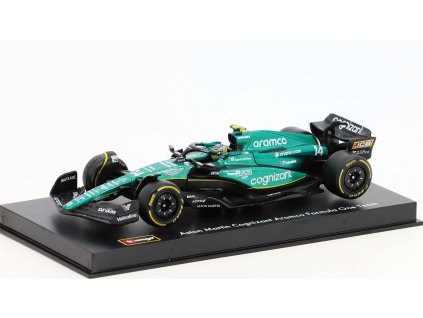 Aston Martin F1 AMR23 #14 F.Alonso 2023 1:43 - Bburago  Aston Martin F1 - kovový model