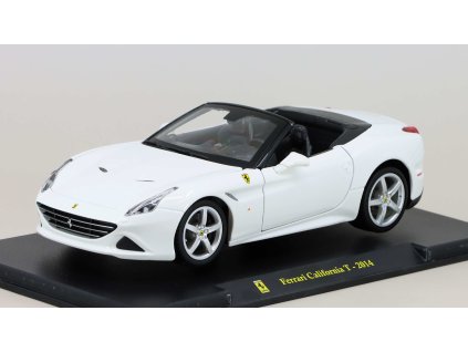 Ferrari California T Spider Open Roof 1:24 - časopis s modelem  Ferrari California - kovový model auta 1/24